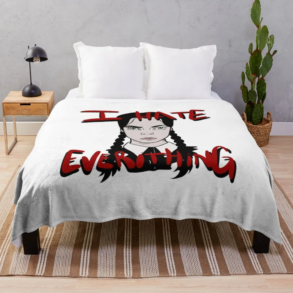 I hate everything Plush Throw Fleece Blanket Throw for Boys BedSpread Sofa Bedroon Décor
I hate everything Plush Throw Fleece Blanket Throw for Boys BedSpread Sofa Bedroon Décor