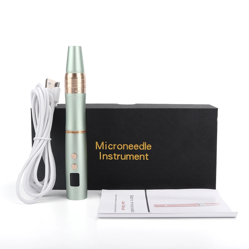 4 Colors LED Electric Microneedle Derma Pen Skin Care Micro Needling Pen Mesotherapy Auto Micro Needle Derma System Therapy Tool
4 Colors LED Electric Microneedle Derma Pen Skin Care Micro Needling Pen Mesotherapy Auto Micro Needle Derma System Therapy Tool