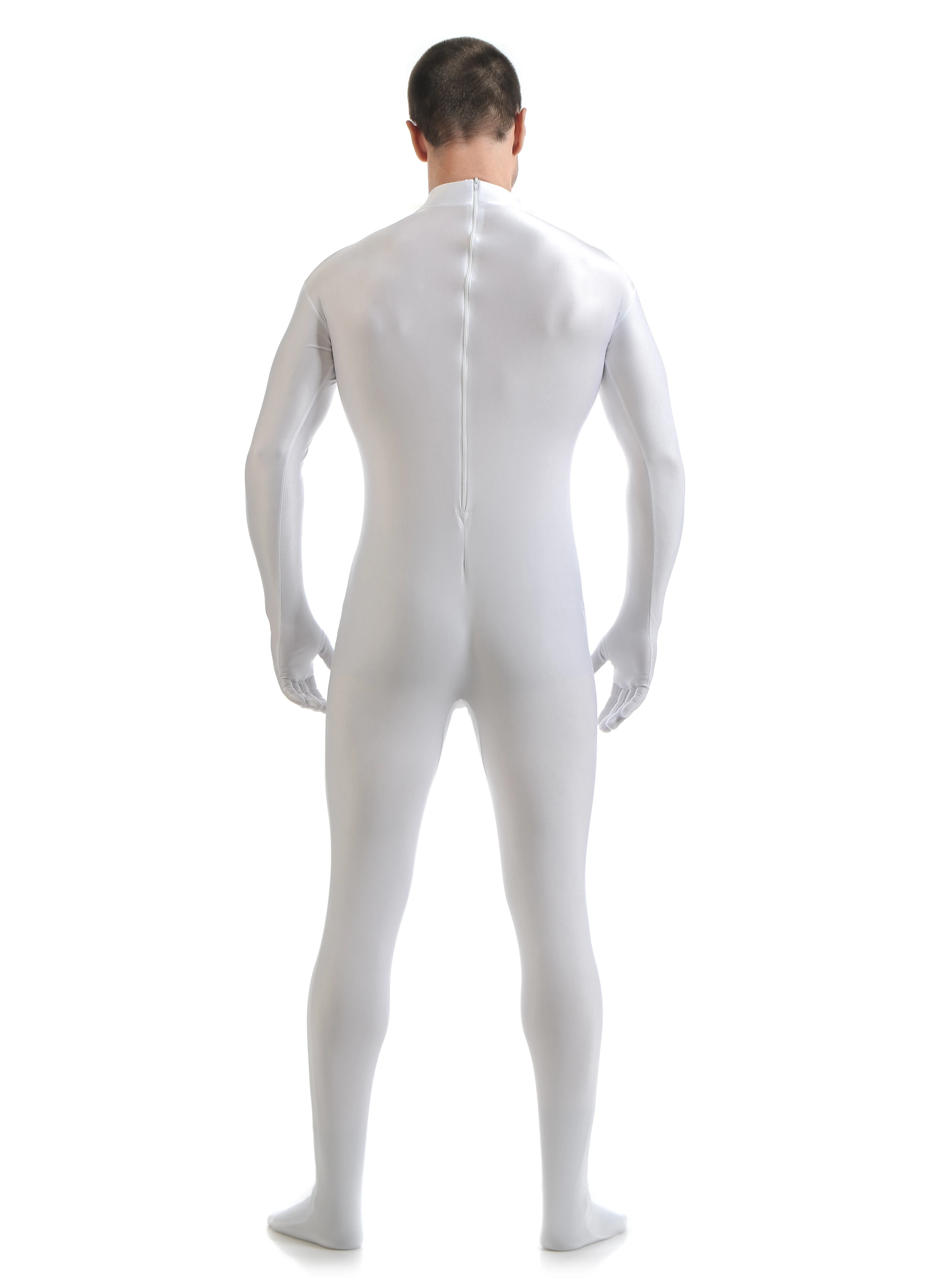 (CM-27) White Spandex Zentai Full Body Skin Tight Jumpsuit Zentai Suit Bodysuit Costume for Women/Men Unitard Lycra Dancewear
(CM-27) White Spandex Zentai Full Body Skin Tight Jumpsuit Zentai Suit Bodysuit Costume for Women/Men Unitard Lycra Dancewear
