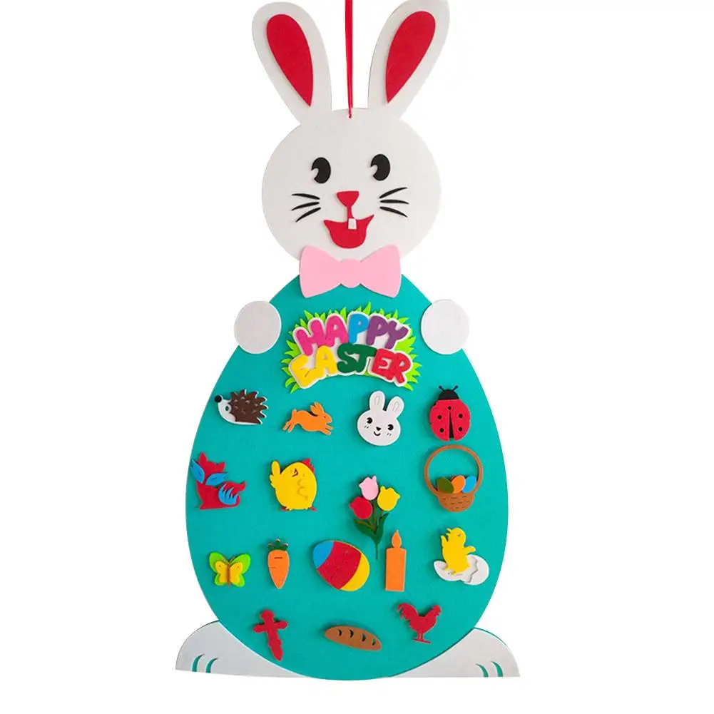 2020 Easter Felt Pendant DIY Game Gift Decoration Play Fun Pendant DIY Felt Bunny Set Decoration Venue Easter Supplies Handmade
2020 Easter Felt Pendant DIY Game Gift Decoration Play Fun Pendant DIY Felt Bunny Set Decoration Venue Easter Supplies Handmade