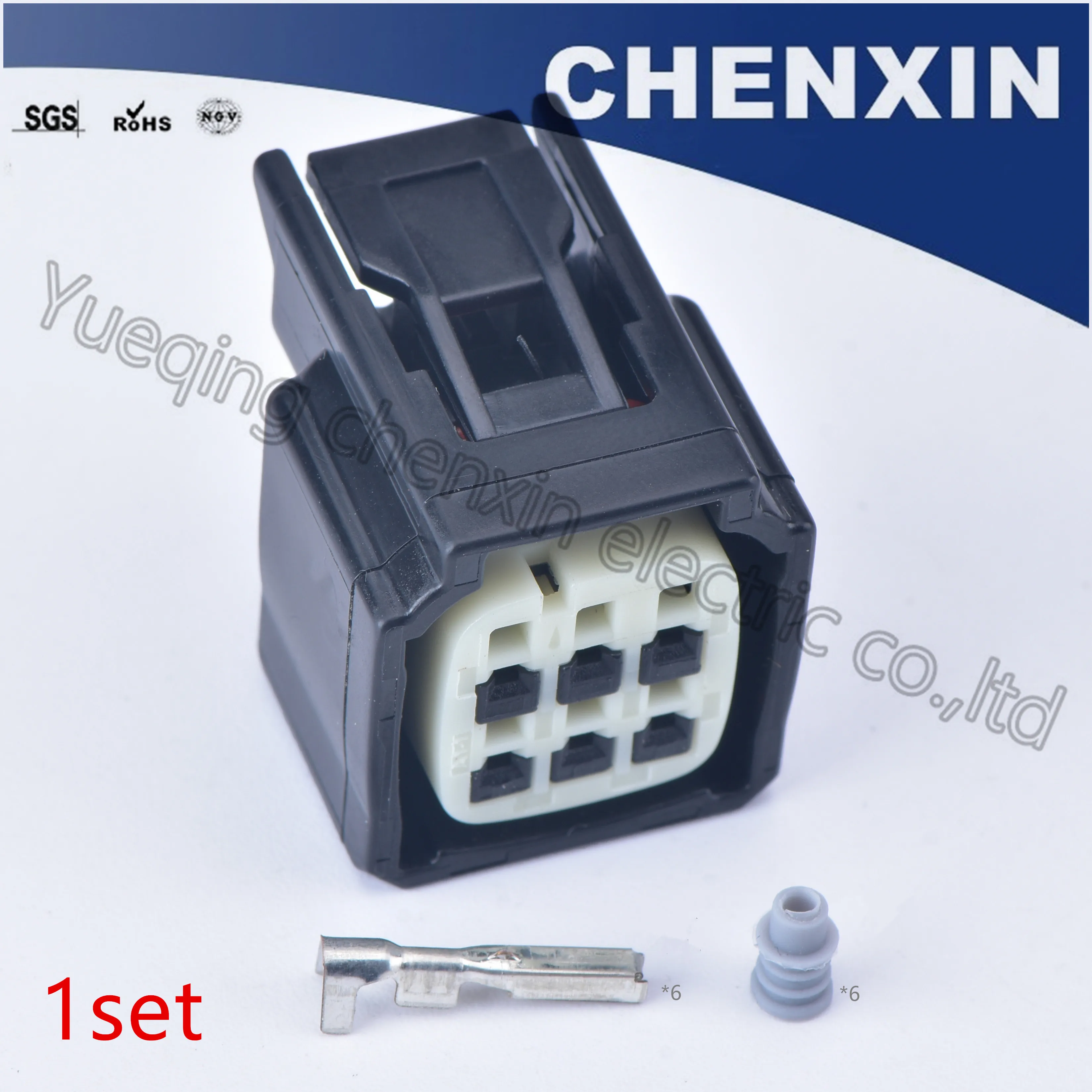 Black 6 pin waterproof wire harness auto connectors female Automotive Connector 7283-1172-30
Black 6 pin waterproof wire harness auto connectors female Automotive Connector 7283-1172-30