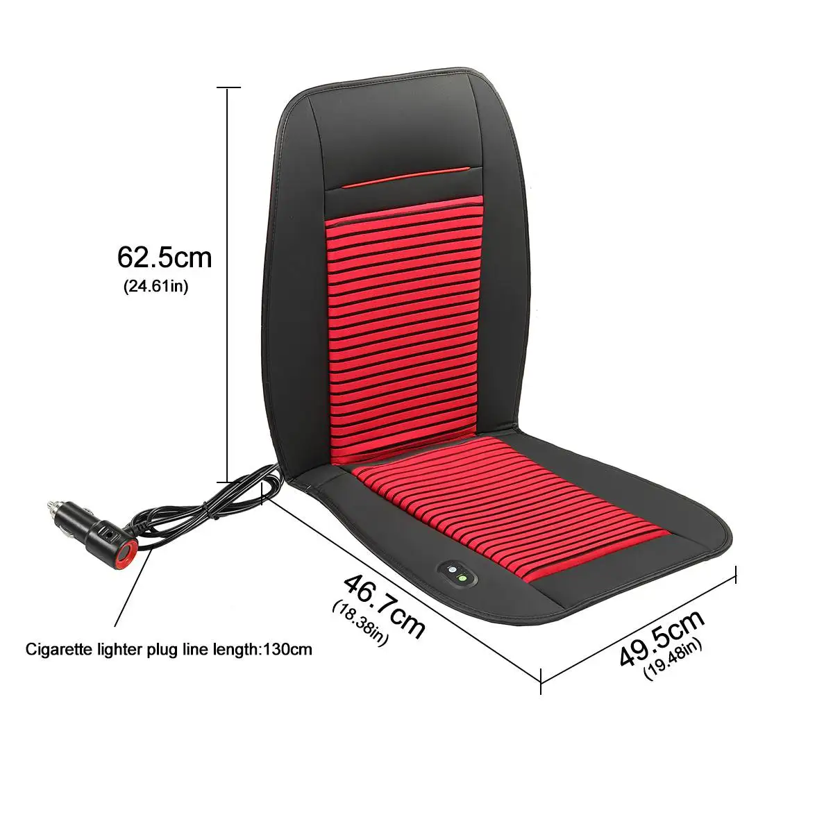 4/8 Built-in Fan 12V Cooling Car Seat Cushion Cover With Air Ventilated Conditioned Cooler Pad 3 Speed Adjustable
4/8 Built-in Fan 12V Cooling Car Seat Cushion Cover With Air Ventilated Conditioned Cooler Pad 3 Speed Adjustable
