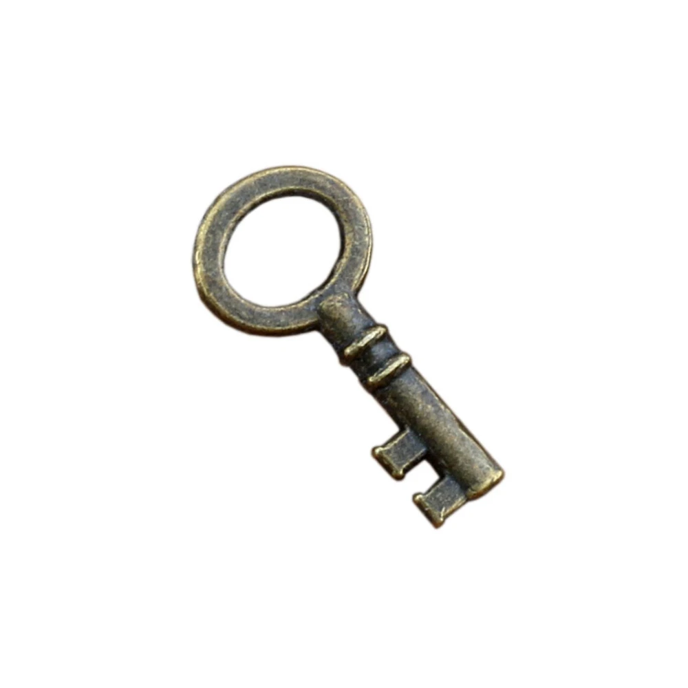 Antique Bronze Small Key Charm Pendants 200Pcs 11.5mmx23.5mm Alloy Jewelry DIY Fit Bracelets Necklace Earrings A-323
Antique Bronze Small Key Charm Pendants 200Pcs 11.5mmx23.5mm Alloy Jewelry DIY Fit Bracelets Necklace Earrings A-323