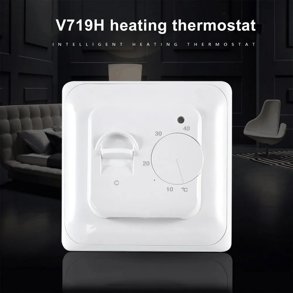 Electric Floor Heating Room Thermostat Manual Warm Floor Cable Use Termostat 220V 16A Temperature Controller Instrument
Electric Floor Heating Room Thermostat Manual Warm Floor Cable Use Termostat 220V 16A Temperature Controller Instrument