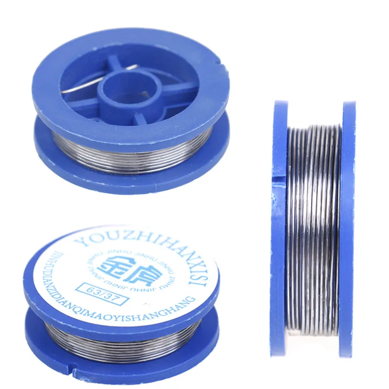 HUXUAN New 0.8mm Solder Wire Reel Rosin Core Solder Soldering Welding Iron Wire Reel Welding Practice Flux 1PC
HUXUAN New 0.8mm Solder Wire Reel Rosin Core Solder Soldering Welding Iron Wire Reel Welding Practice Flux 1PC