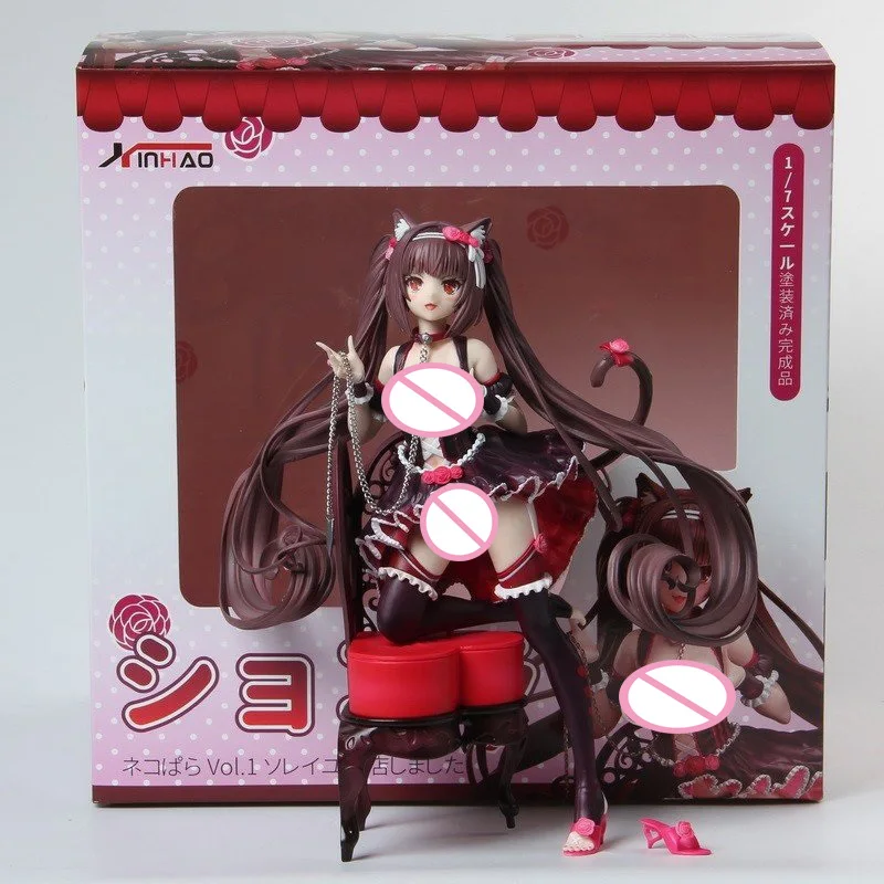 Japanese Anime Action Figures Chocolat Chair Double Tail Maid Outfit Cat Ears PVC Birthday Collective Model Doll Toys for Gifts
Japanese Anime Action Figures Chocolat Chair Double Tail Maid Outfit Cat Ears PVC Birthday Collective Model Doll Toys for Gifts