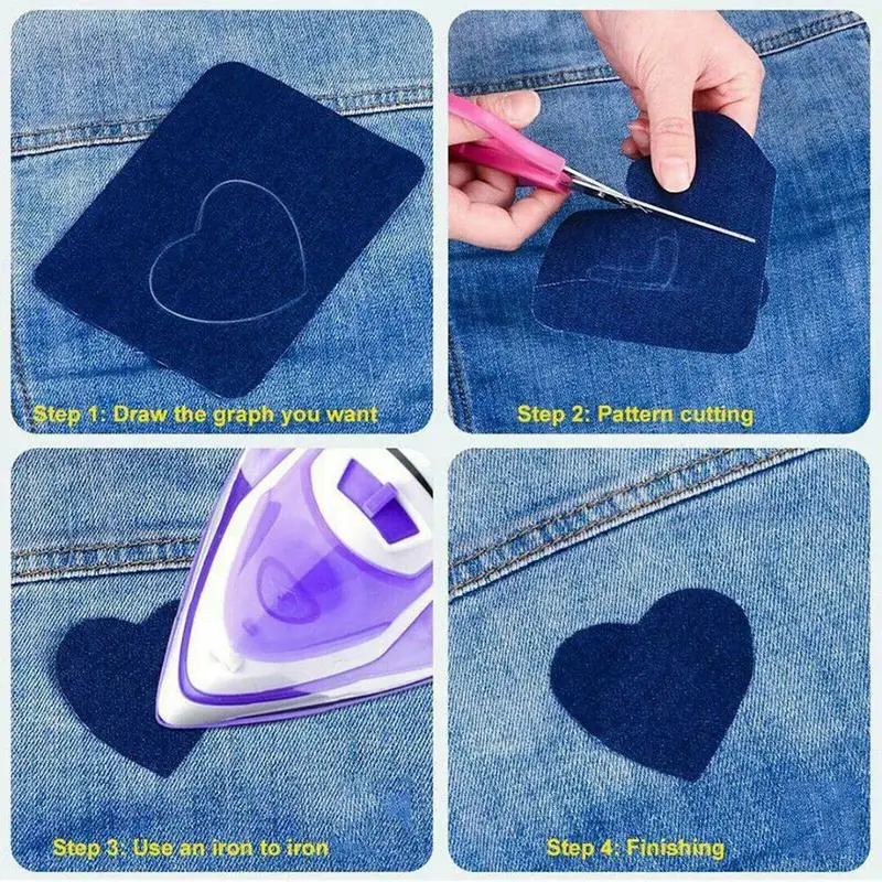 Rectangular Denim Pieces Knee Hole Oval Adhesive Patch Back Glue Hand Sewn Towels Clothes Decoration
Rectangular Denim Pieces Knee Hole Oval Adhesive Patch Back Glue Hand Sewn Towels Clothes Decoration