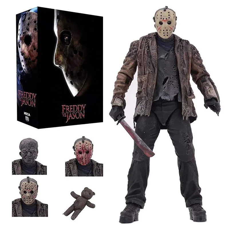 Scale Freddy vs Jason Action Figures Movable Cartoon Model Desktop Ornament for Home Car Office
Scale Freddy vs Jason Action Figures Movable Cartoon Model Desktop Ornament for Home Car Office