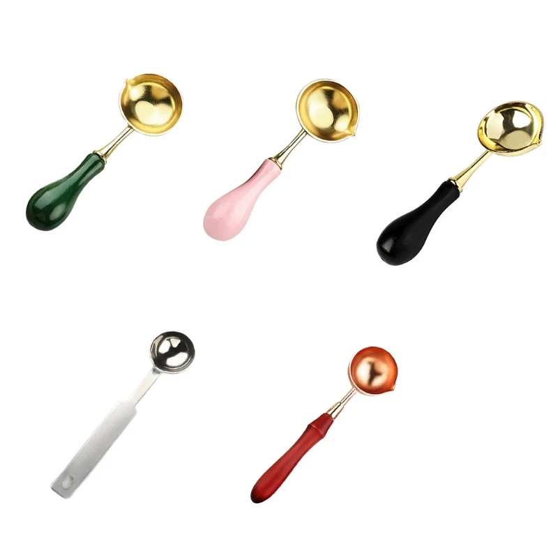 Vintage Wax Spoon Seal Stamp Beads for Envelope Wedding Melting Dissolve Sealing XX9B 
Vintage Wax Spoon Seal Stamp Beads for Envelope Wedding Melting Dissolve Sealing XX9B