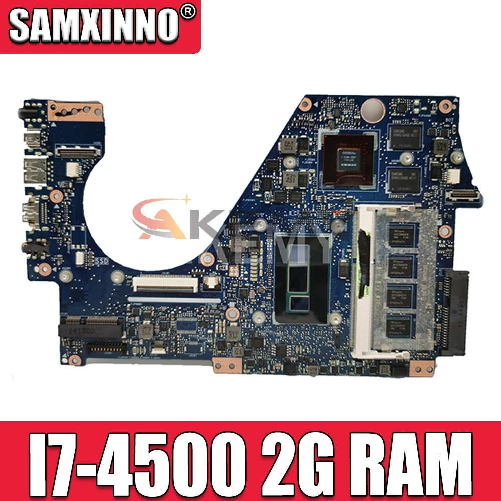 Материнская плата Akemy UX302LG Материнская плата Asus UX302 UX302L UX302LG UX302LN UX302LNB для ноутбука с процессором I7-4500U 2 Гб ОЗУ GT730M/2G
Материнская плата Akemy UX302LG Материнская плата Asus UX302 UX302L UX302LG UX302LN UX302LNB для ноутбука с процессором I7-4500U 2 Гб ОЗУ GT730M/2G