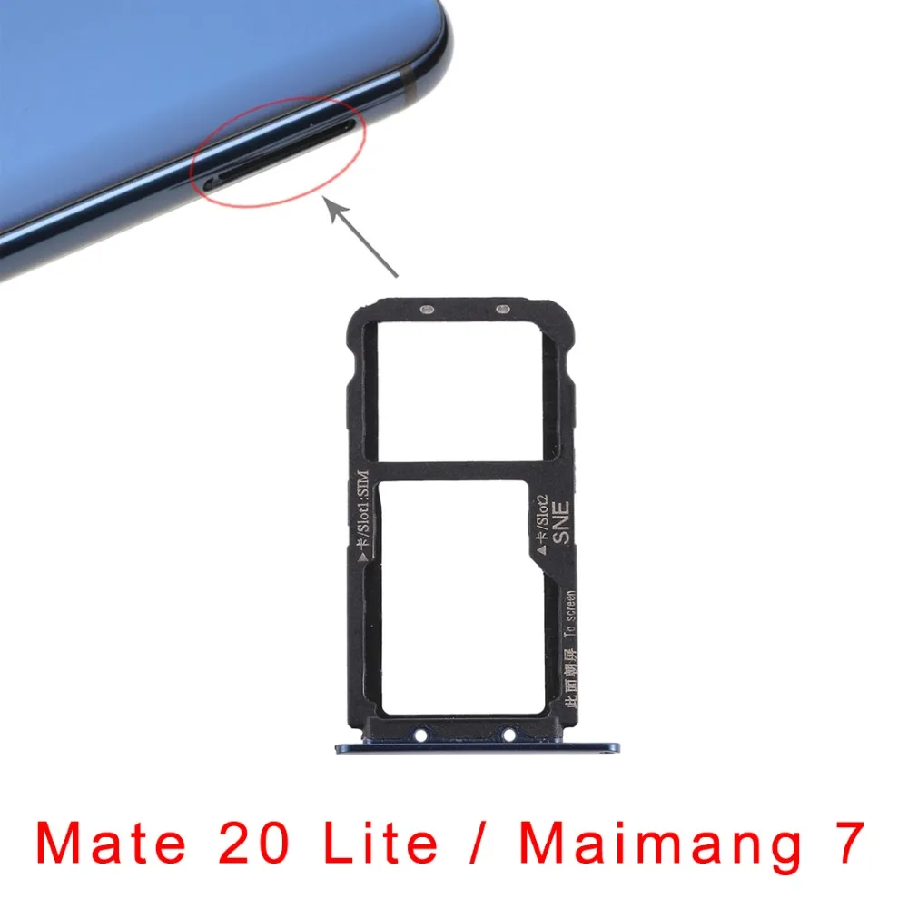 Лоток для sim-карты Huawei P smart + / Nova 3i/Mate 20 Lite Maimang 7 | Мобильные телефоны и аксессуары