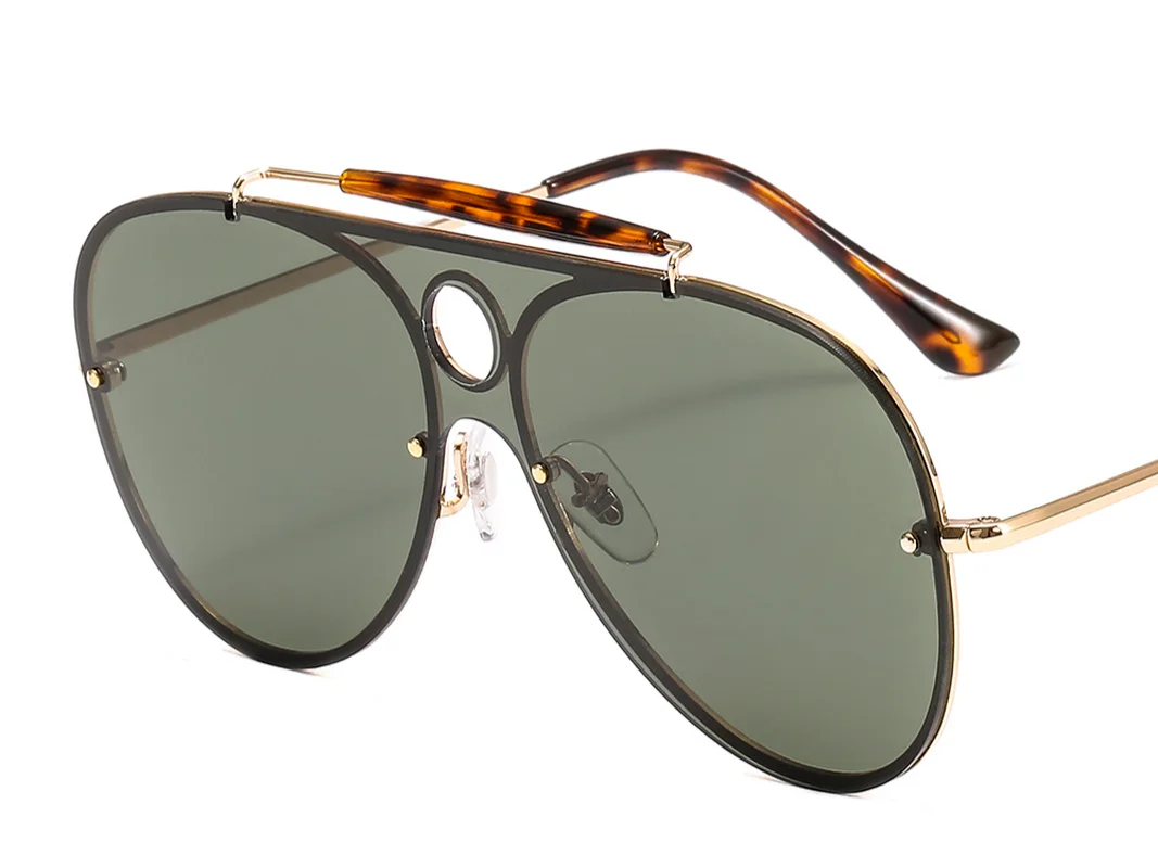 Trendy Color Film Rimless Sunglasses Big Frame Toad Mirror All-match Fashion for Men and Women Available In Multiple Colors 
Trendy Color Film Rimless Sunglasses Big Frame Toad Mirror All-match Fashion for Men and Women Available In Multiple Colors