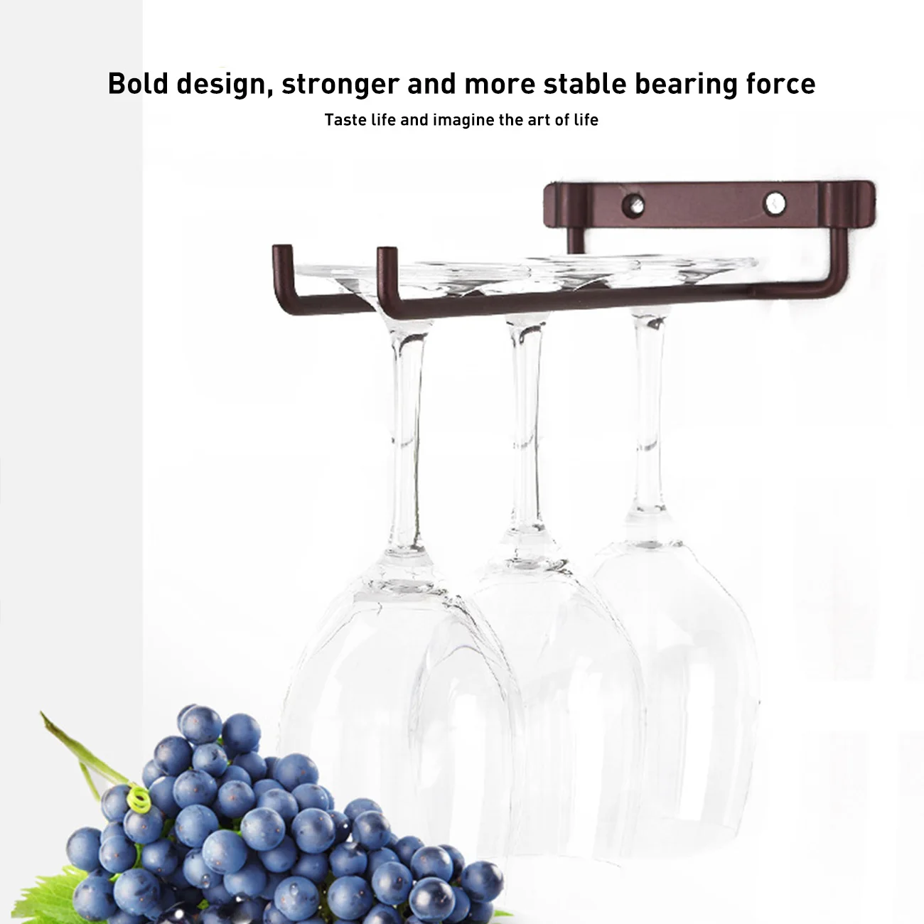 Wine Glass Rack Stainless Steel Wine Glass Holder Wall Mounted Hanging Hanger Chrome Stemware Holder for Bar Kitchen With Screws
Wine Glass Rack Stainless Steel Wine Glass Holder Wall Mounted Hanging Hanger Chrome Stemware Holder for Bar Kitchen With Screws