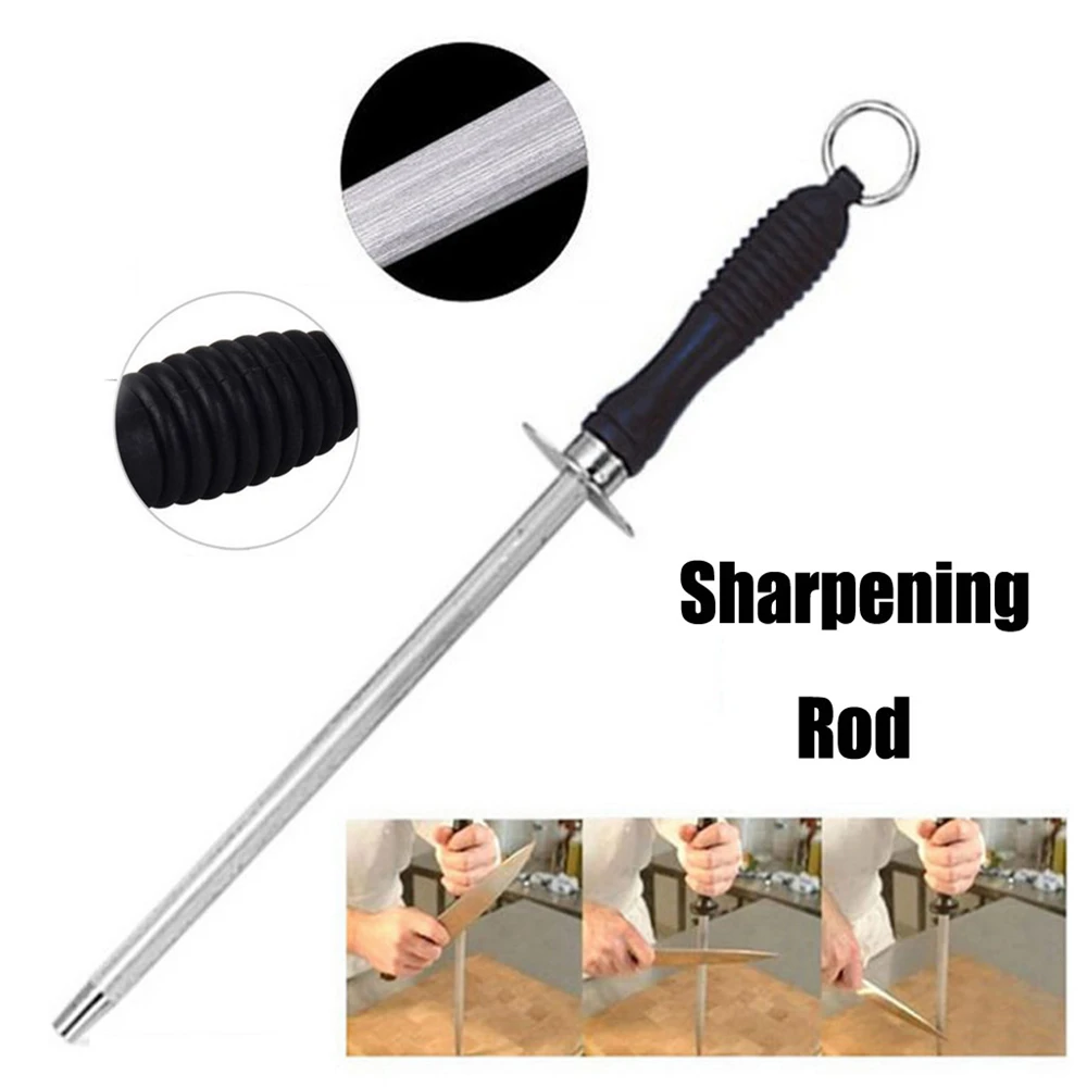 High Quality New Diamond Kitchen Knife Sharpening Rod Steel Sharpener whetstone Stone Chefs Steel Knives Assistant Helper
High Quality New Diamond Kitchen Knife Sharpening Rod Steel Sharpener whetstone Stone Chefs Steel Knives Assistant Helper
