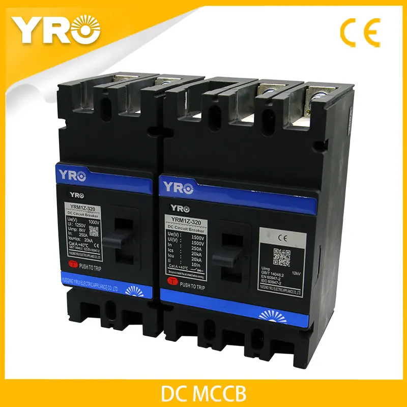 DC 1000V Moulded Case Circuit Breaker Switch MCCB Solar Battery Main Switch Solar battery protector Car charging pile isolator
DC 1000V Moulded Case Circuit Breaker Switch MCCB Solar Battery Main Switch Solar battery protector Car charging pile isolator
