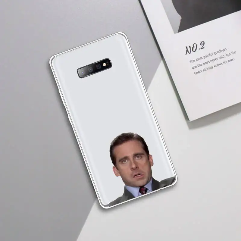 The Office TV show Michael Scott luxury shell Phone Case Transparent For Samsung Galaxy A 71 21s S note 8 9 10 plus 20 ultra
The Office TV show Michael Scott luxury shell Phone Case Transparent For Samsung Galaxy A 71 21s S note 8 9 10 plus 20 ultra