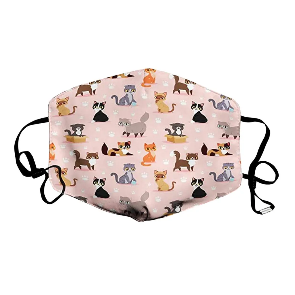 Children Cute Animal Cat Print Mouth Masks For Boys Girls Kids Cartoon Face Cover Washable Outdoor Windproof Reusable Mask New
Children Cute Animal Cat Print Mouth Masks For Boys Girls Kids Cartoon Face Cover Washable Outdoor Windproof Reusable Mask New