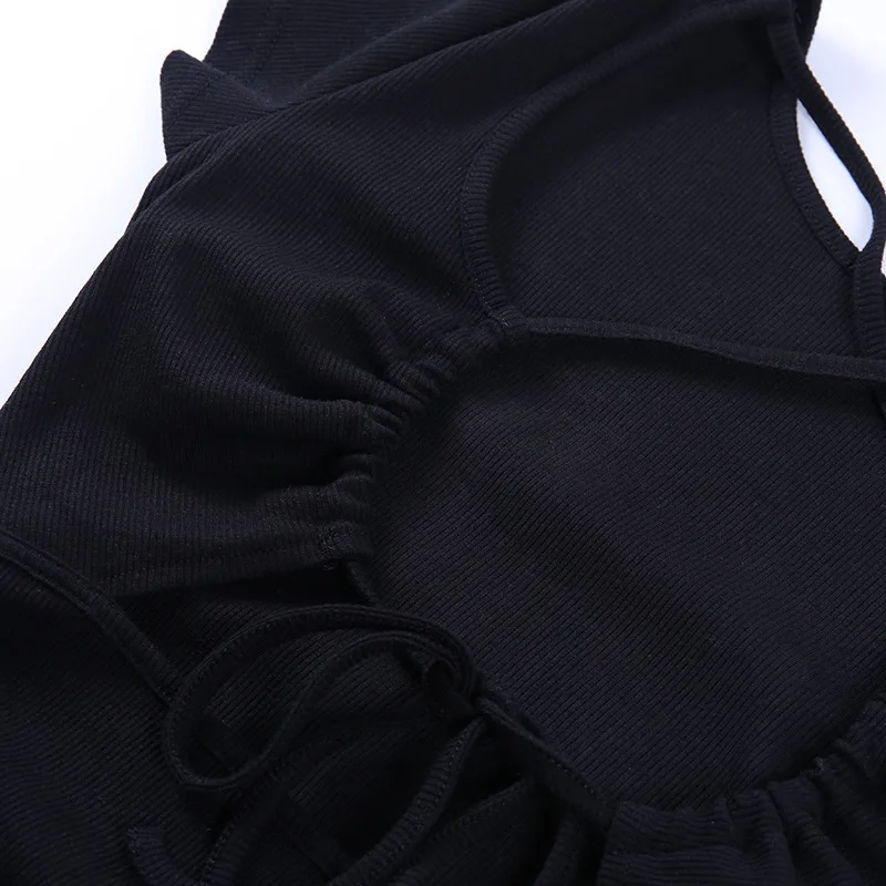 2021 Spring Short Sleeve Bandcon Dress Fashion Cross Bandage Pleated Women's Dress Sexy Hollow Out Nightclub Party Mini Dress
2021 Spring Short Sleeve Bandcon Dress Fashion Cross Bandage Pleated Women's Dress Sexy Hollow Out Nightclub Party Mini Dress