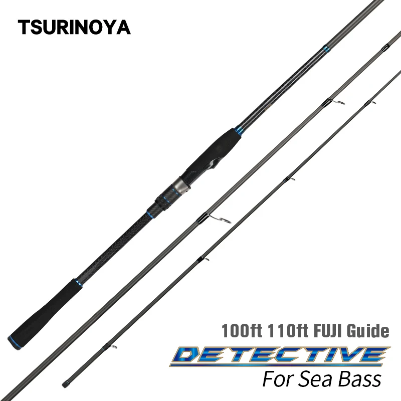 TSUINOYA DETECTIVE Inshore Rod 3 0 m шт. полный FUJI запчасти M Power MF экшн Приманка Удочка