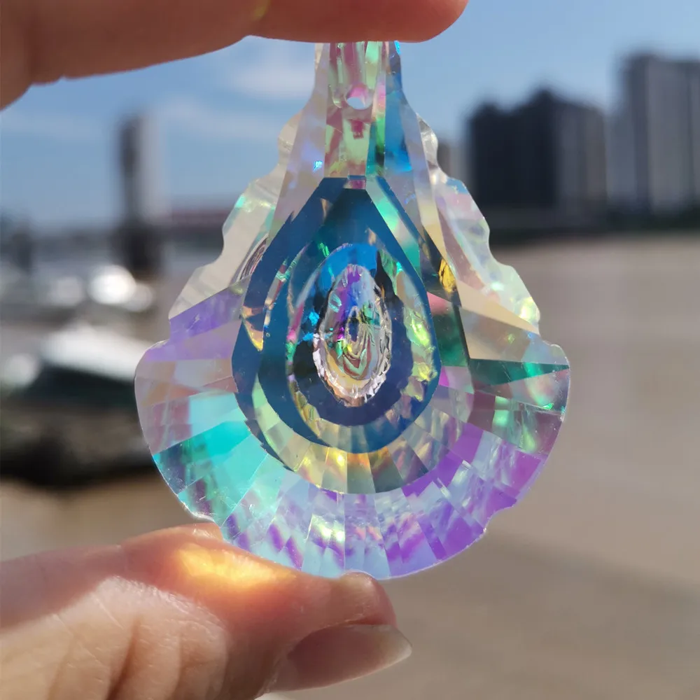 50mmCrystal Suncatcher Rainbow Chandelier Prism Parts Hanging Pendant Home DIY Wedding Window Decoration Figurine Ornament Usage
50mmCrystal Suncatcher Rainbow Chandelier Prism Parts Hanging Pendant Home DIY Wedding Window Decoration Figurine Ornament Usage
