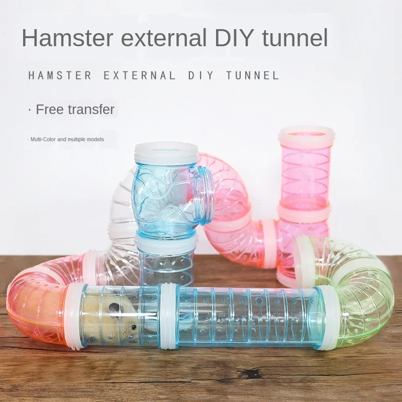 Plastic Training Playing Tools External Tunnel Hamster Toys Multifunctional Hamster Cage Accessories Hamster Pipeline Popular
Plastic Training Playing Tools External Tunnel Hamster Toys Multifunctional Hamster Cage Accessories Hamster Pipeline Popular
