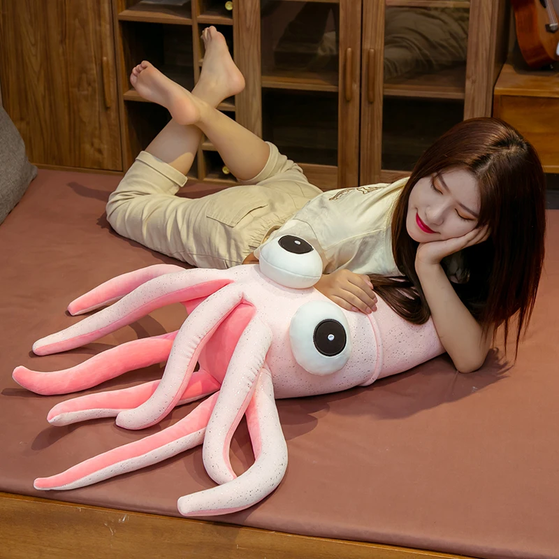 Giant Marine Animal Squid Plush Toy Simulation Squid Stuffed Animal Cute Doll Kids Toys Children Birthday Gift
Giant Marine Animal Squid Plush Toy Simulation Squid Stuffed Animal Cute Doll Kids Toys Children Birthday Gift