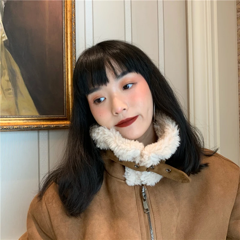 Women Elegant Faux Fur Coat 2021 Autumn Winter Thick Warm Soft Fleece Jacket Pocket Zipper Outerwear Overcoat Bear Teddy coat
Women Elegant Faux Fur Coat 2021 Autumn Winter Thick Warm Soft Fleece Jacket Pocket Zipper Outerwear Overcoat Bear Teddy coat