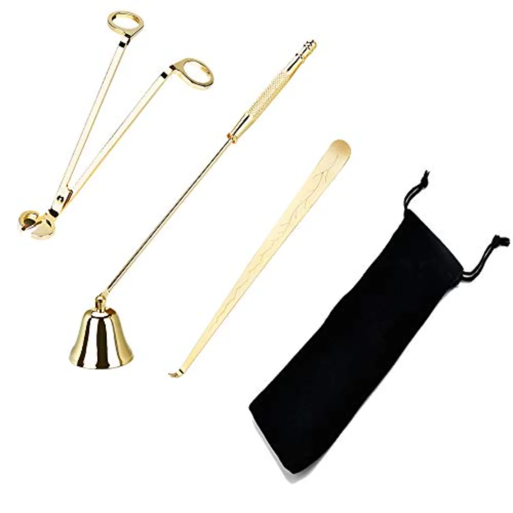 Candle Care Kit 3in1 Candle Accessories Tool Set met Candle Wick Trimmer Candle Snuffer Candle Wick Dipper Gift Bag for Christma
Candle Care Kit 3in1 Candle Accessories Tool Set met Candle Wick Trimmer Candle Snuffer Candle Wick Dipper Gift Bag for Christma
