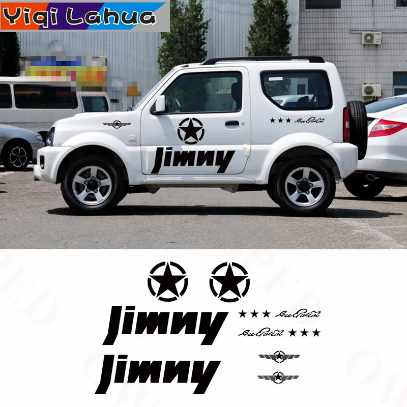 Армейские наклейки для SUZUKI JIMNY MT AT, стикер для стайлинга автомобиля, аксессуары для кузова автомобиля, водонепроницаемые виниловые наклейки...
Армейские наклейки для SUZUKI JIMNY MT AT, стикер для стайлинга автомобиля, аксессуары для кузова автомобиля, водонепроницаемые виниловые наклейки...
