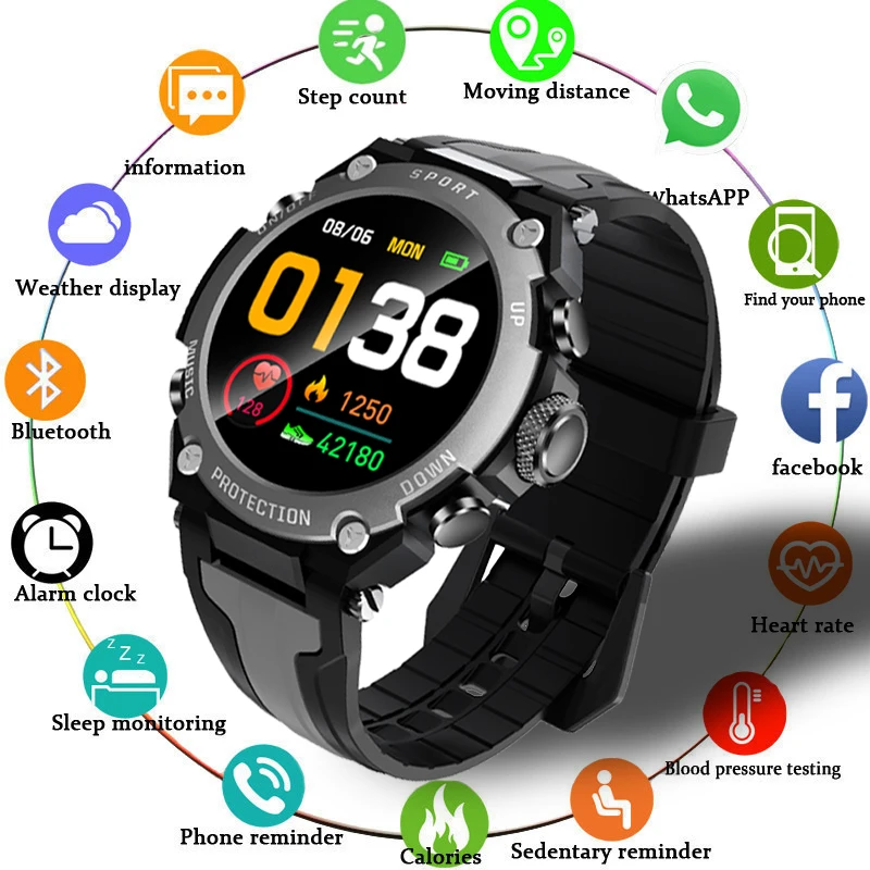 LIGE New Fashion Full circle touch screen Mens Smart Watches IP68 Waterproof Sports Fitness Watch Luxury Smart Watch for men+Box
LIGE New Fashion Full circle touch screen Mens Smart Watches IP68 Waterproof Sports Fitness Watch Luxury Smart Watch for men+Box