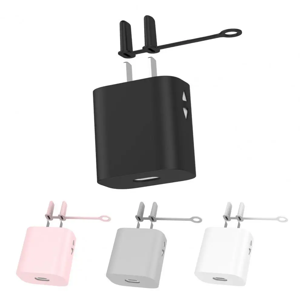 Charger Protective Cover Practical Dust-proof Silicone Drop-proof Dirt-resistant Fast Charger Protector for iPhone 18W/20W
Charger Protective Cover Practical Dust-proof Silicone Drop-proof Dirt-resistant Fast Charger Protector for iPhone 18W/20W