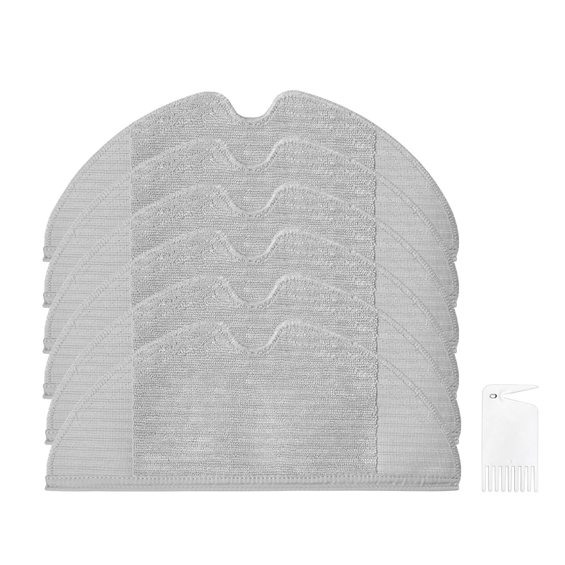 Suitable for Dreame F9 Robot Vacuum Cleaner, Replacement Parts for Household Cleaning Vacuum Cleaner, 6XMop Cloth,1XComb 
Suitable for Dreame F9 Robot Vacuum Cleaner, Replacement Parts for Household Cleaning Vacuum Cleaner, 6XMop Cloth,1XComb