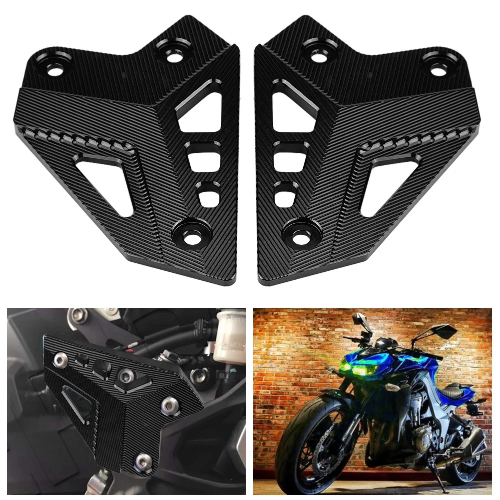 Мотоциклетный протектор для подножки ног Защитный чехол для пятки для Kawasaki Z900 2017 черный алюминиевый мотоциклетный с ЧПУ
Мотоциклетный протектор для подножки ног Защитный чехол для пятки для Kawasaki Z900 2017 черный алюминиевый мотоциклетный с ЧПУ