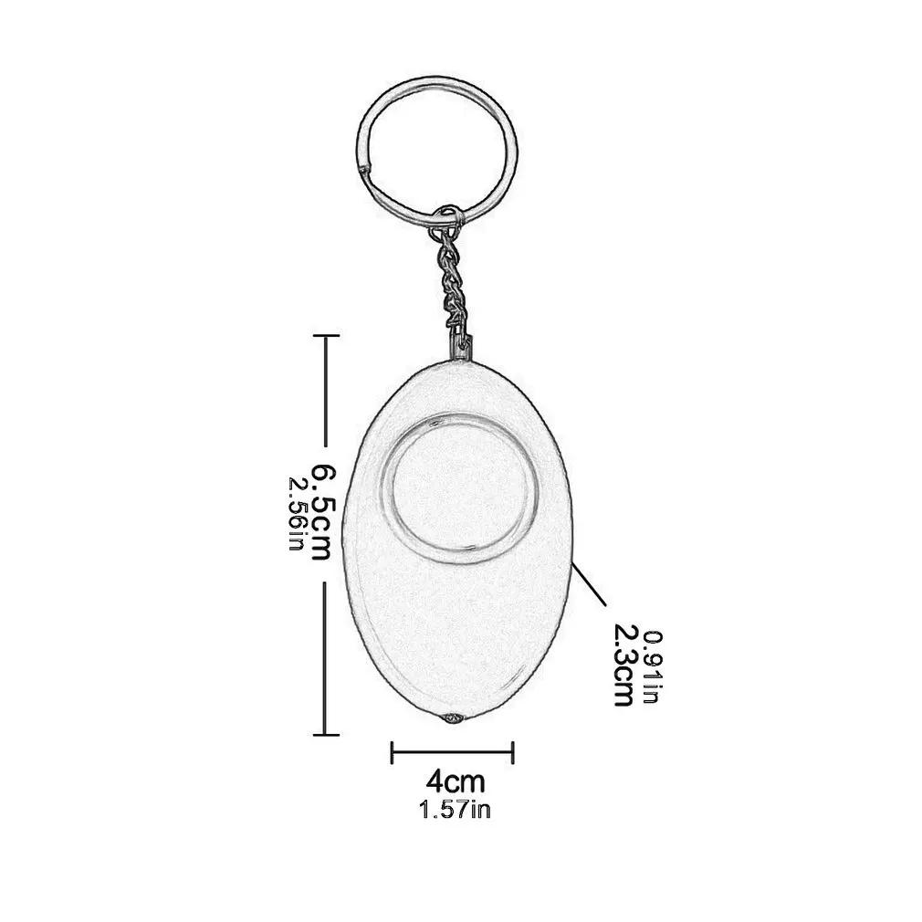 Mini Egg Shape Women Personal Safety Alarm Keyring Anti-Attack Security Protection Emergency Alarm 704
Mini Egg Shape Women Personal Safety Alarm Keyring Anti-Attack Security Protection Emergency Alarm 704