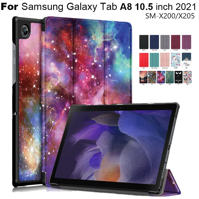Чехол для планшета Samsung Galaxy Tab A8, 2021 дюйма, SM-X200 X205, чехол из искусственной кожи тройного сложения, чехол-подставка Galaxy Tab A8 10,5
Чехол для планшета Samsung Galaxy Tab A8, 2021 дюйма, SM-X200 X205, чехол из искусственной кожи тройного сложения, чехол-подставка Galaxy Tab A8 10,5