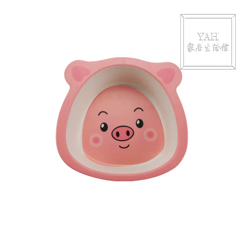 Cartoon Bamboo Fiber Tableware Plate Children's Plate Animal Shape Bowl Toddler Anti-fall Bowl
Cartoon Bamboo Fiber Tableware Plate Children's Plate Animal Shape Bowl Toddler Anti-fall Bowl