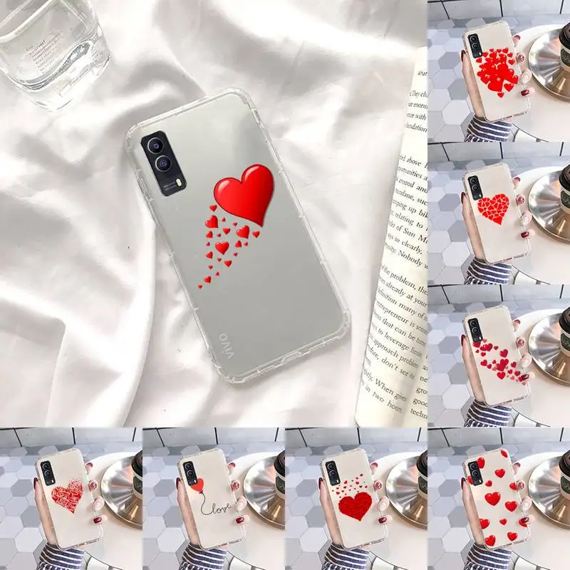 cartoon cute Love heart red Phone Case Transparent For VIVO S 9 7 6 IQOO NEO 7 5 3 Z3 Z1 X E pro Soft TPU Clear Mobile bags
cartoon cute Love heart red Phone Case Transparent For VIVO S 9 7 6 IQOO NEO 7 5 3 Z3 Z1 X E pro Soft TPU Clear Mobile bags