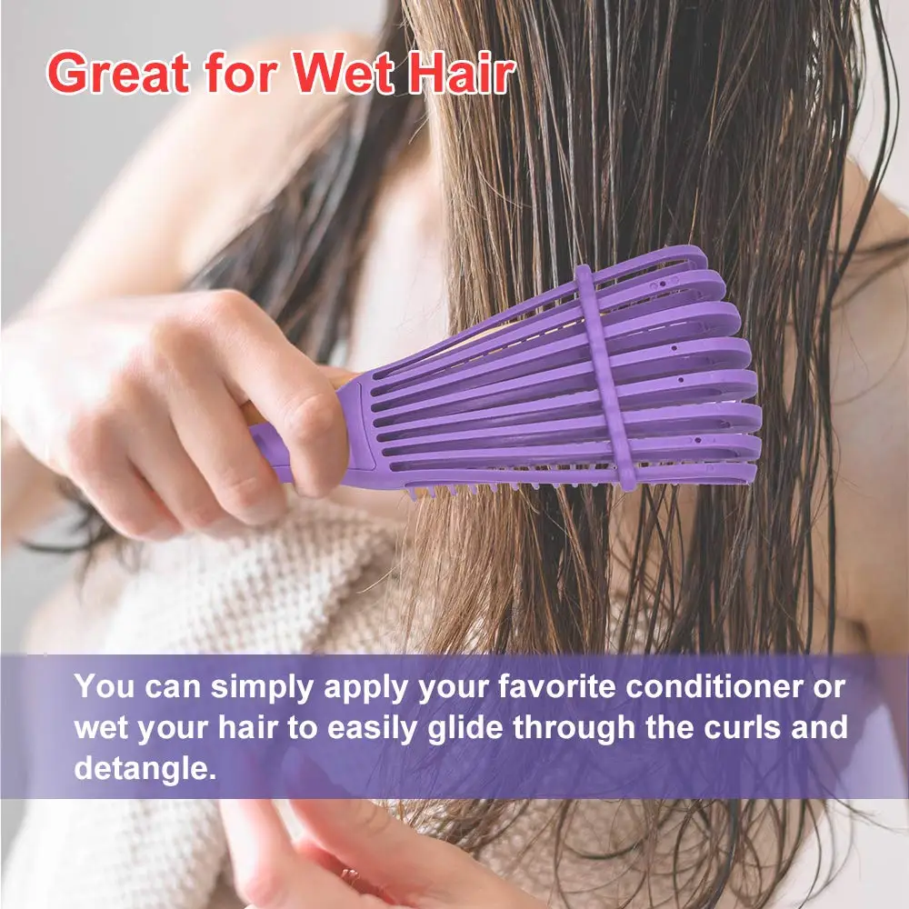 Hairdressing Hair Octopus Comb Detangling Brush For Curly Hair Women's Household Massage Non-Knotted Comb
Hairdressing Hair Octopus Comb Detangling Brush For Curly Hair Women's Household Massage Non-Knotted Comb