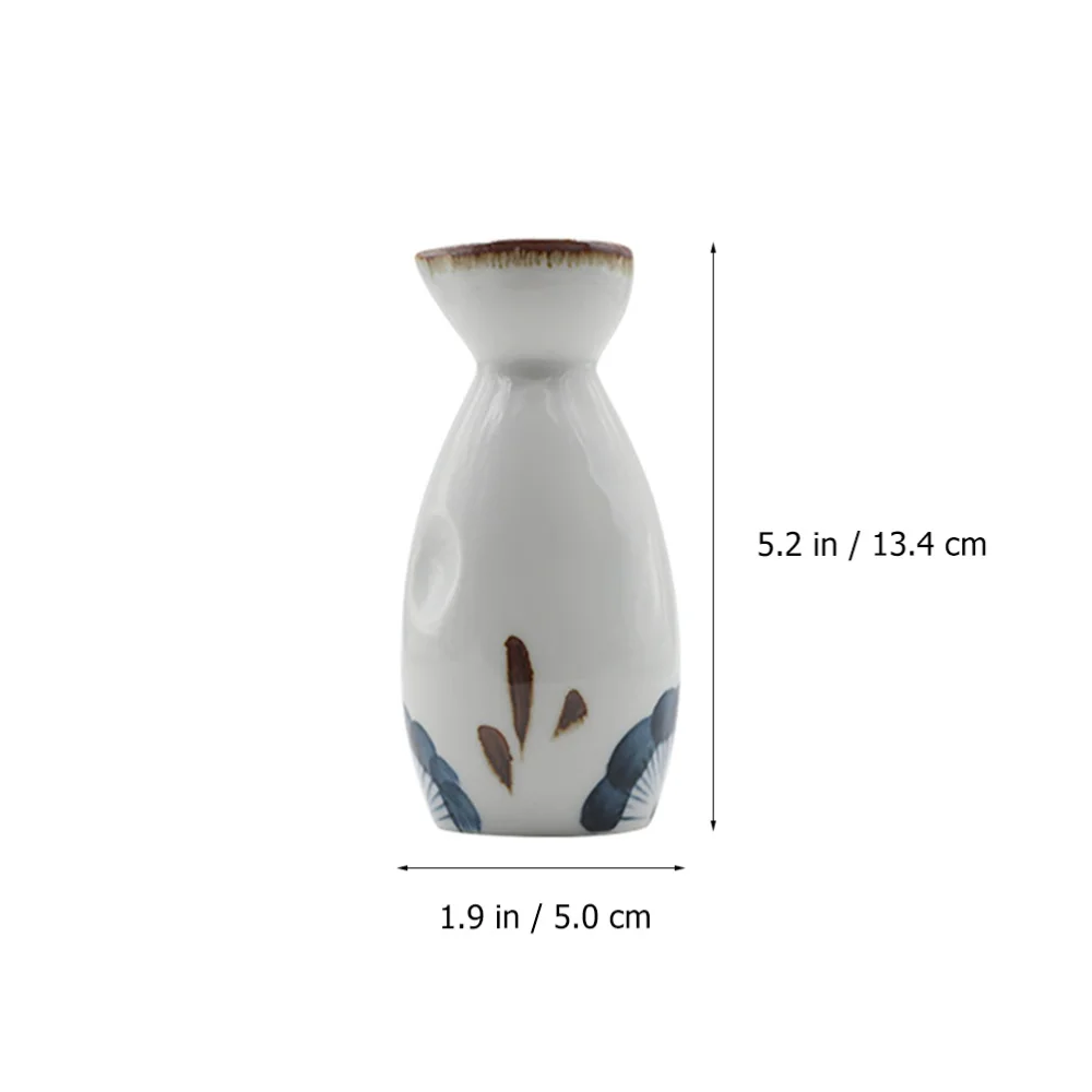 1 Set Delicate Sake Serving Set 5-Piece Ceramics Sake Pot Japanese Sake Cup 
1 Set Delicate Sake Serving Set 5-Piece Ceramics Sake Pot Japanese Sake Cup