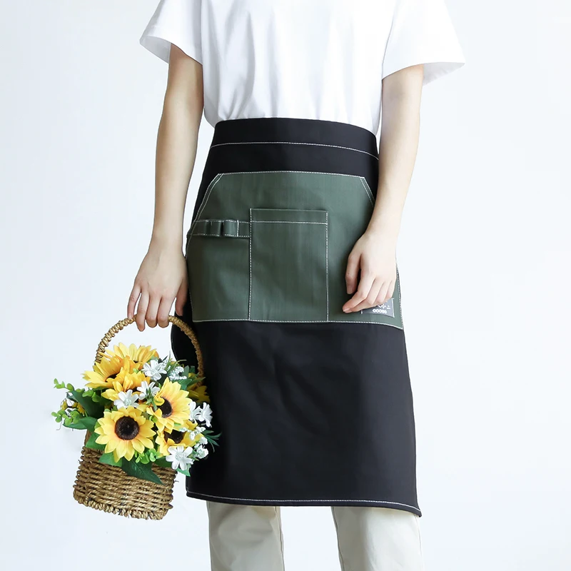 Half-length denim apron Japanese fashion men and women kitchen cooking waist waist restaurant waiter art painting overalls
Half-length denim apron Japanese fashion men and women kitchen cooking waist waist restaurant waiter art painting overalls