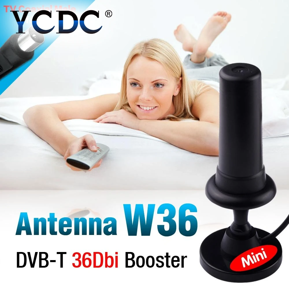 YCDC Promoption HOT HD Gain Black Digital DVB-TW36 36dBi 470-862MHz Booster Indoor Antenna For HDTV digital tv signal amplifier
YCDC Promoption HOT HD Gain Black Digital DVB-TW36 36dBi 470-862MHz Booster Indoor Antenna For HDTV digital tv signal amplifier
