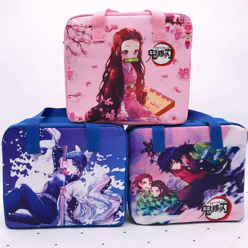 Devil's Blade Cartoon Anime Insulation Bag Demon Slayer Kimetsu No Yaiba Tanjirou Nezuko Picnic Lunch Box Bento Hand Storage Bag
Devil's Blade Cartoon Anime Insulation Bag Demon Slayer Kimetsu No Yaiba Tanjirou Nezuko Picnic Lunch Box Bento Hand Storage Bag