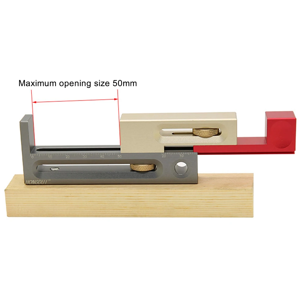 Multifunction Saw Table Slot Regulator Ruler Woodworking Gap Gauge Movable Measuring Block Length Compensation Tool Measurement
Multifunction Saw Table Slot Regulator Ruler Woodworking Gap Gauge Movable Measuring Block Length Compensation Tool Measurement