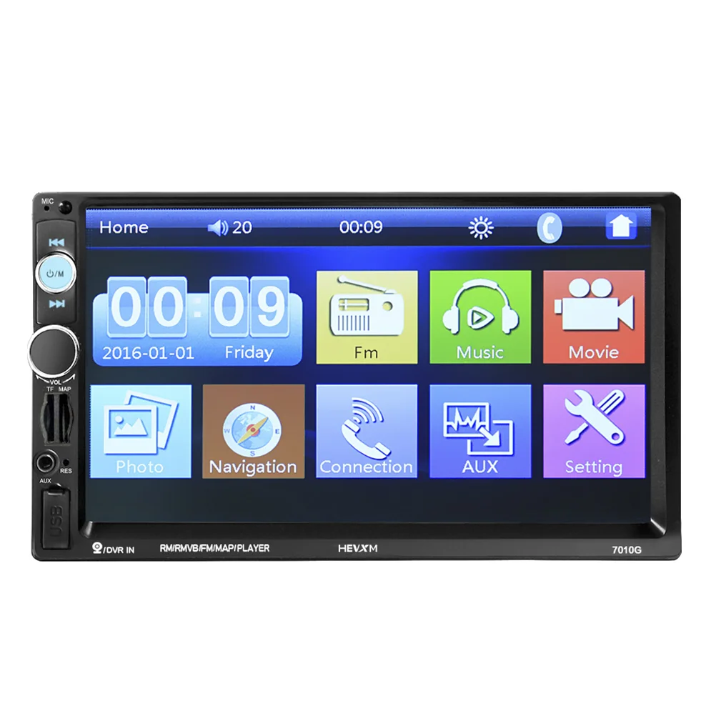 7.0 Inch Car Stereo MP5 Player with Touch Screen Radio Rear View Camera (7010G+Camera+Europe Map)
7.0 Inch Car Stereo MP5 Player with Touch Screen Radio Rear View Camera (7010G+Camera+Europe Map)