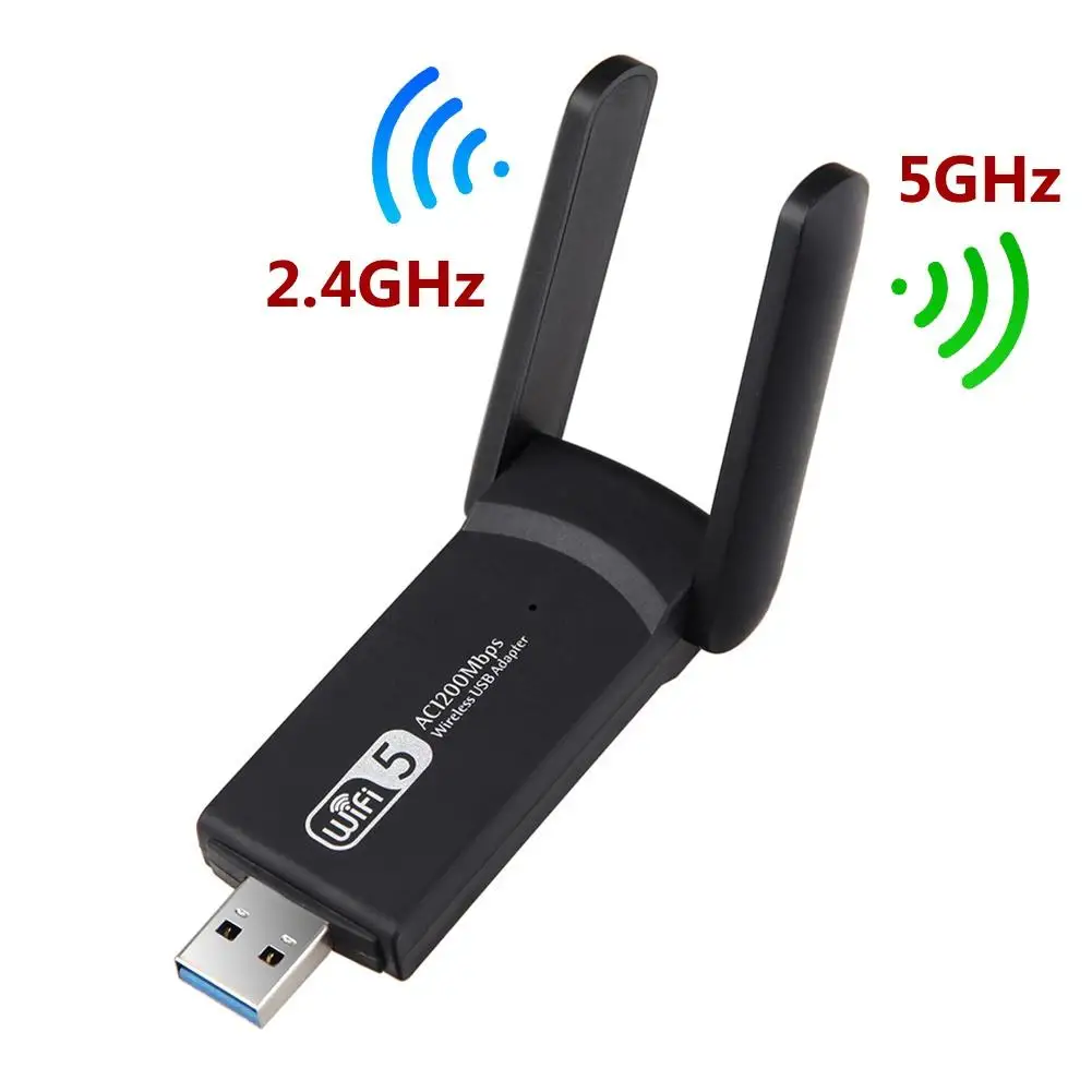 Dropship 1200Mbps 2.4/5G Dual Band USB 3.0 Wireless WiFi Receiver Dongle Antenna Adapter Supports networks two frequency bands
Dropship 1200Mbps 2.4/5G Dual Band USB 3.0 Wireless WiFi Receiver Dongle Antenna Adapter Supports networks two frequency bands