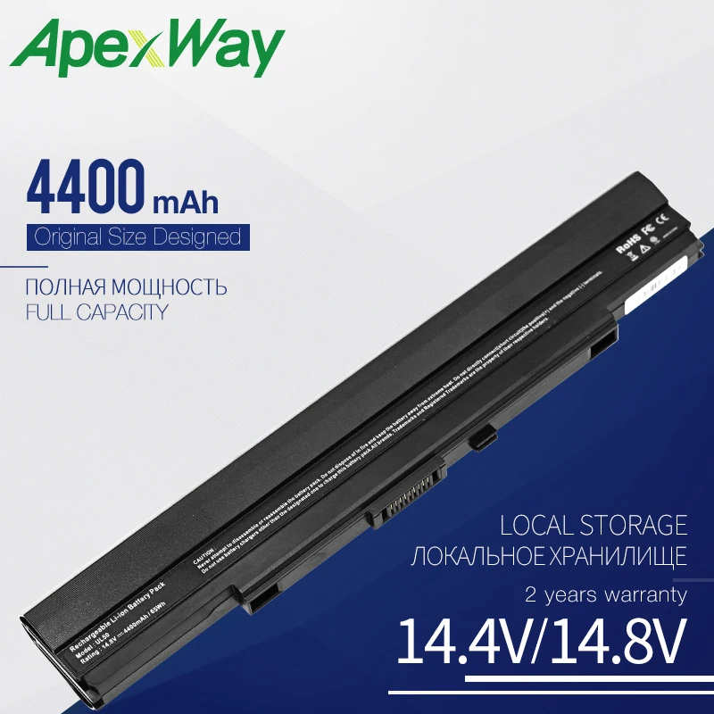 Аккумулятор для ноутбука Asus UL30 UL50 UL80 series UL30A UL30JT UL50A UL50VS UL50Vt UL80A UL80V UL80VS A32-UL30 A42-UL30 A42-UL50
Аккумулятор для ноутбука Asus UL30 UL50 UL80 series UL30A UL30JT UL50A UL50VS UL50Vt UL80A UL80V UL80VS A32-UL30 A42-UL30 A42-UL50