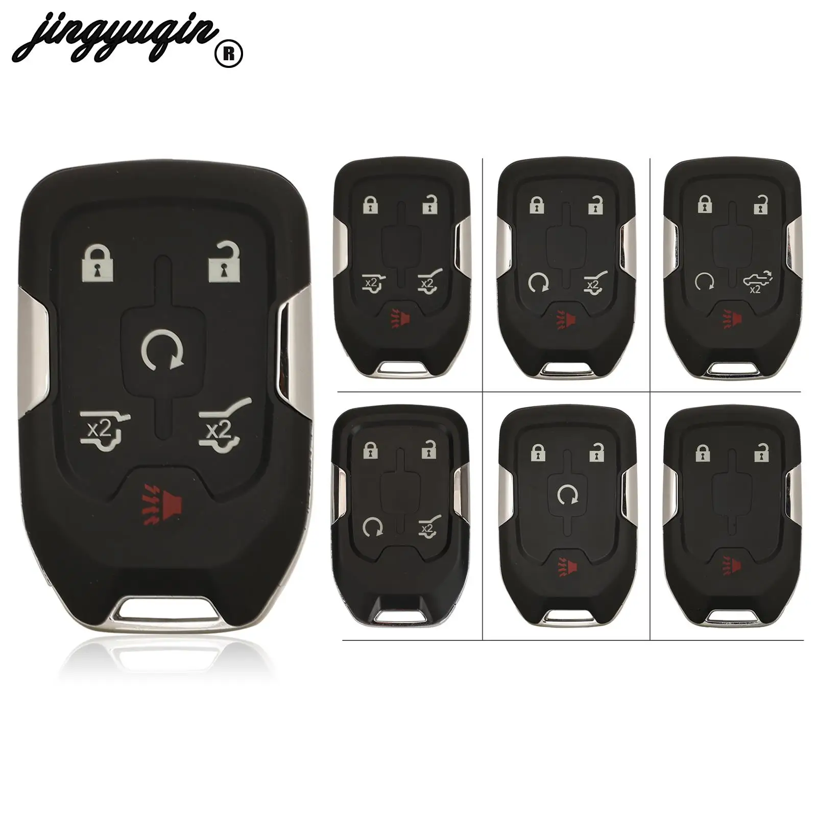 jingyuqin 3/4/5/6 Buttons Remote Car Key Shell For Chevrolet GMC Terrain Acadia Terrain Sierra Fob Smart Card Key Replacement
jingyuqin 3/4/5/6 Buttons Remote Car Key Shell For Chevrolet GMC Terrain Acadia Terrain Sierra Fob Smart Card Key Replacement