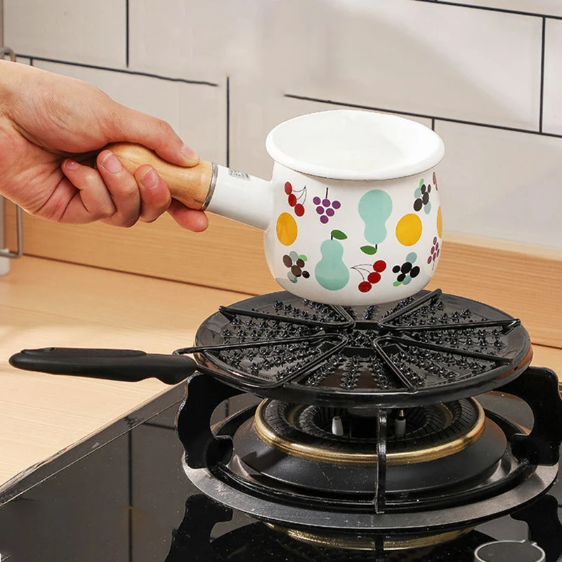 YOMDID Creative Heat Conduction Plate Enamel Pot Protector Tool Heat Transfer Plate Practical Kitchen Accessories Antiskid
YOMDID Creative Heat Conduction Plate Enamel Pot Protector Tool Heat Transfer Plate Practical Kitchen Accessories Antiskid