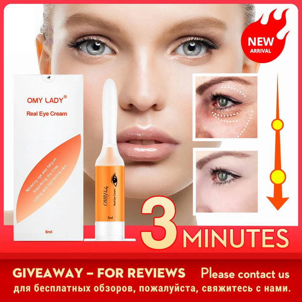 Instant Eye Cream Firming Moisturizing Anti Puffiness Aging Wrinkles Remove Dark Circles Moisturizing Skin Care Korean Cosmetics
Instant Eye Cream Firming Moisturizing Anti Puffiness Aging Wrinkles Remove Dark Circles Moisturizing Skin Care Korean Cosmetics