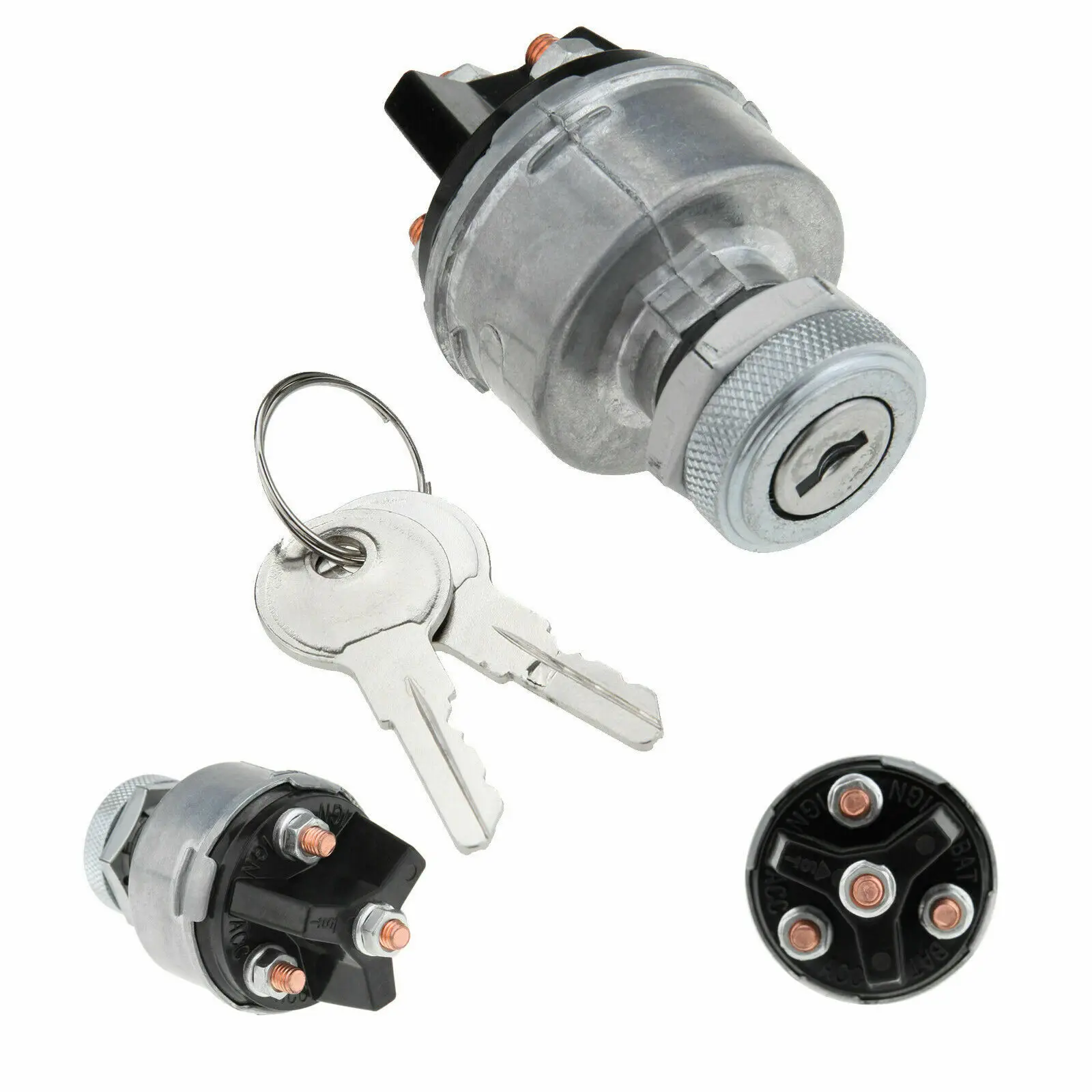 Universal ON /OFF Start Ignition Switch Lock With 2 Keys For Car Tractor Trailer Switch Replacement Car Accessary
Universal ON /OFF Start Ignition Switch Lock With 2 Keys For Car Tractor Trailer Switch Replacement Car Accessary